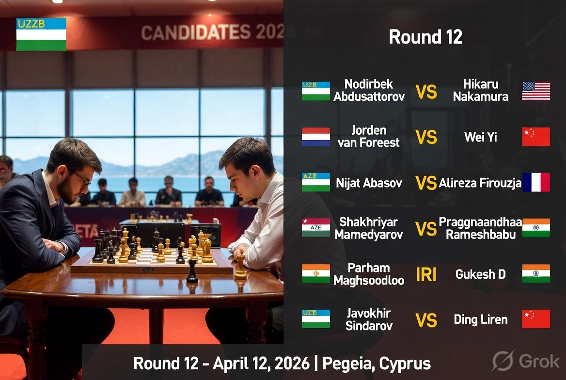 Image related to FIDE Candidates 2026: Live Updates, Standings & Upcoming Matches